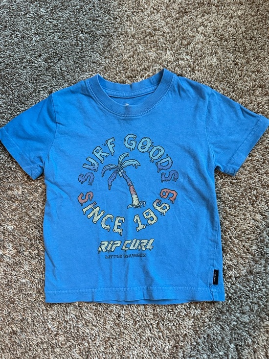 Rip Curl Other - Rip Curl T-Shirt Kids 2T Blue Short Sleeve Casual Surf Tee